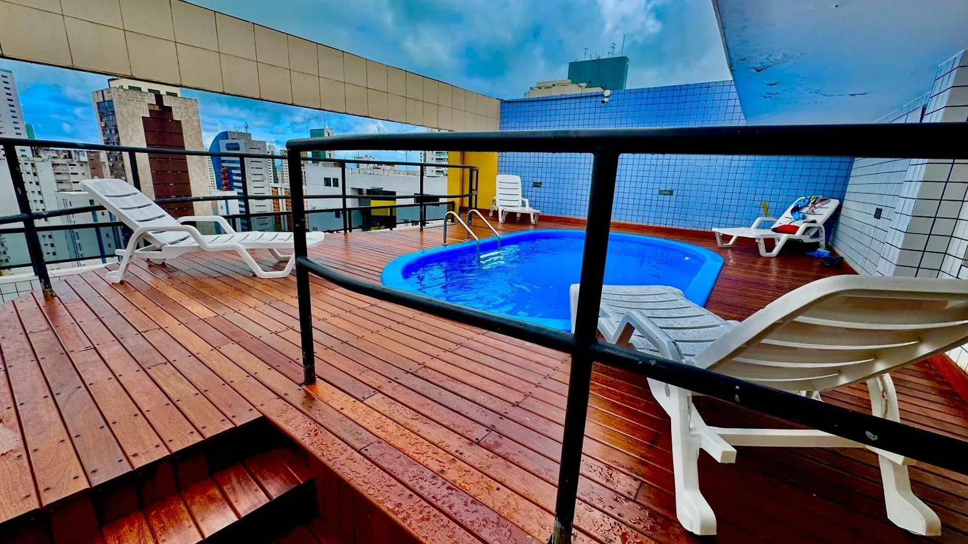 Flat Boa Viagem Luxo Lägenhet Recife